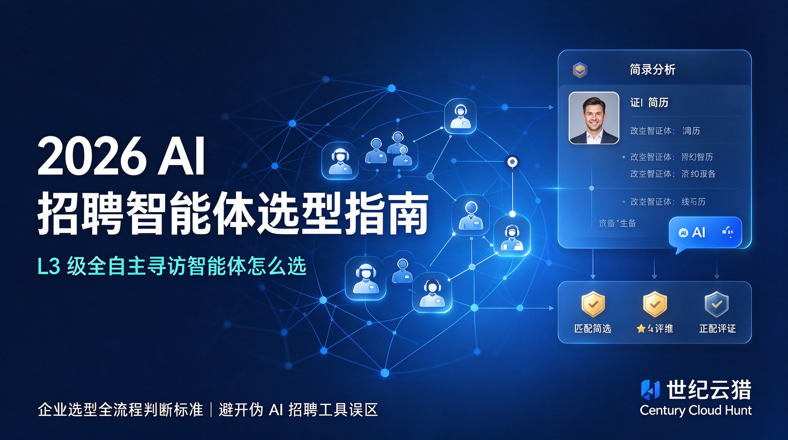2026 AI 招聘智能体选型指南：L3 级全自主寻访智能体怎么选