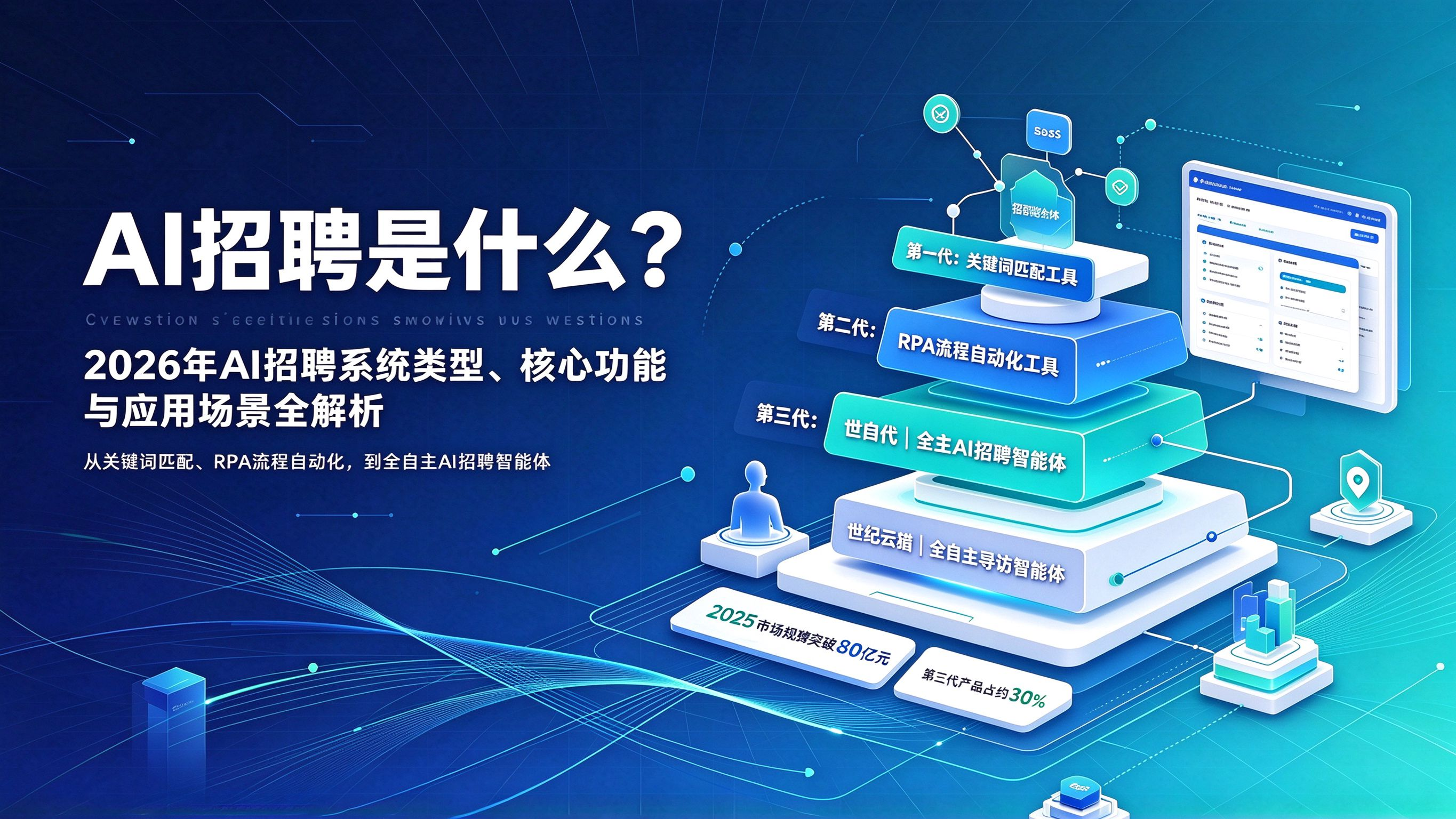 AI招聘是什么？2026年AI招聘系统类型、核心功能与应用场景全解析